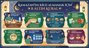 Ramazan ayında sağlıklı kilo kontrolü