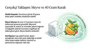 Gerçekçi Yaklaşım Meyve ve 40 Gram Kuralı