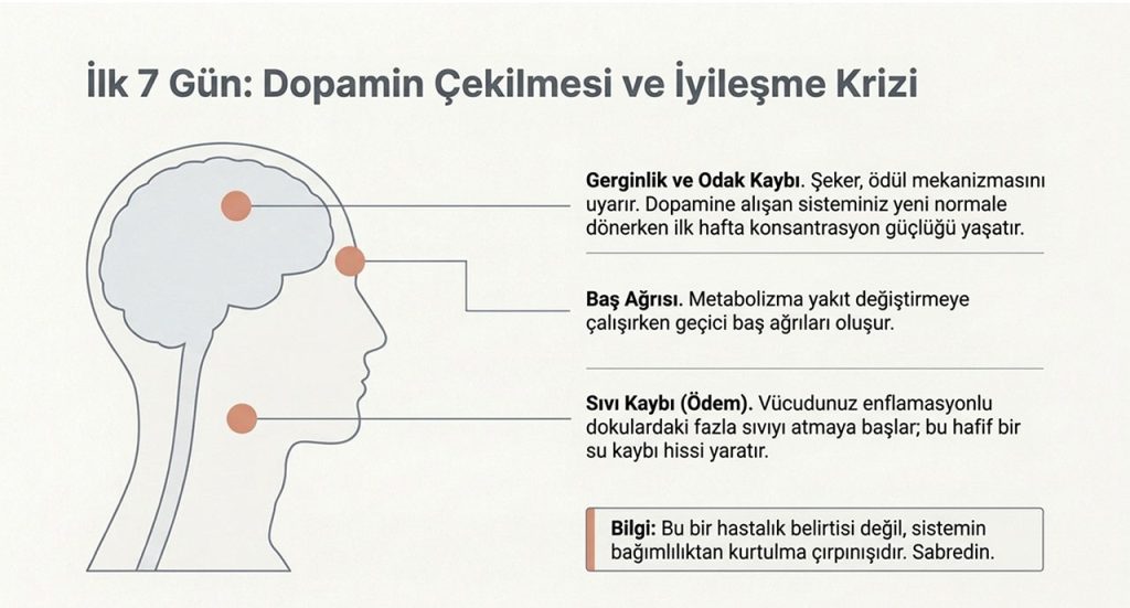 İlk 7 Gün Dopamin Çekilmesi ve İyileşme Krizi