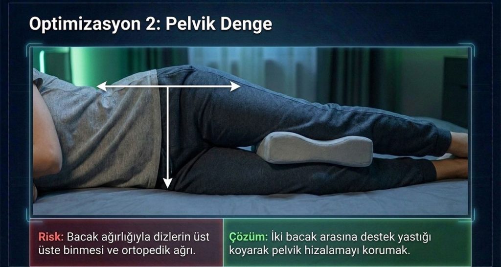 Pelvik Denge Bacak Arası Yastığı